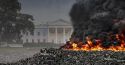 Trump Leases White House Lawn for Tire Fire Site